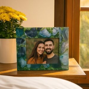 Green Agate Photo Frame